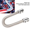 Flexible Radiator Hose, 24in Stainless Steel Radiator Coolant Hose Kit