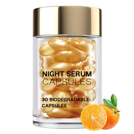 ARCHIDATE Vitamin C for Serum Face, Anti Aging Vitamin C Serum Capsules, Reduces Wrinkles & Fine Lines, Firming and Lifting Skin, Dark Spots Remover, Nourishing & Moisturizing Skin, 30 Capsules