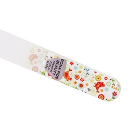 BONA FIDE BEAUTY Baby Nail File, Glass Mini Nail File, Baby Nail File, Newborn, Infant, Kids, Recommended Gift, Nail Care, Made in Czech Republic, Bohemian Glass