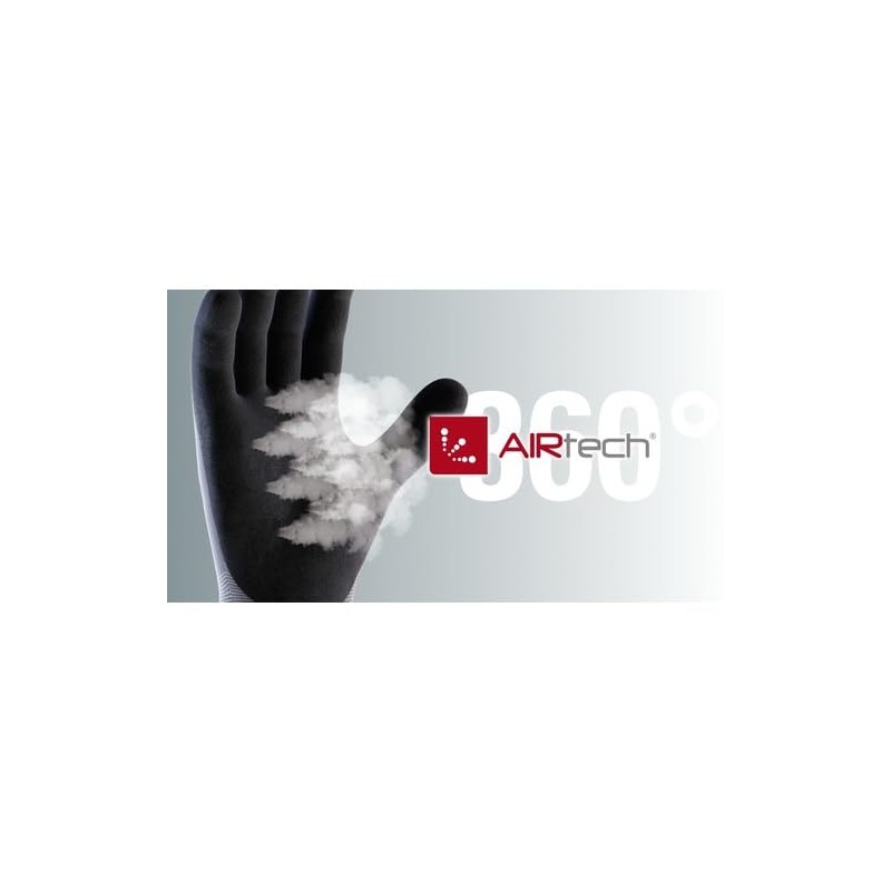 Advanced Technology Gloves 34-848 Maxiflex Endurance Nitrile Backless Gloves, Large