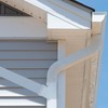 VYH Downspout Gutter for Y Connector 3X4,Square Downspout Diverter White