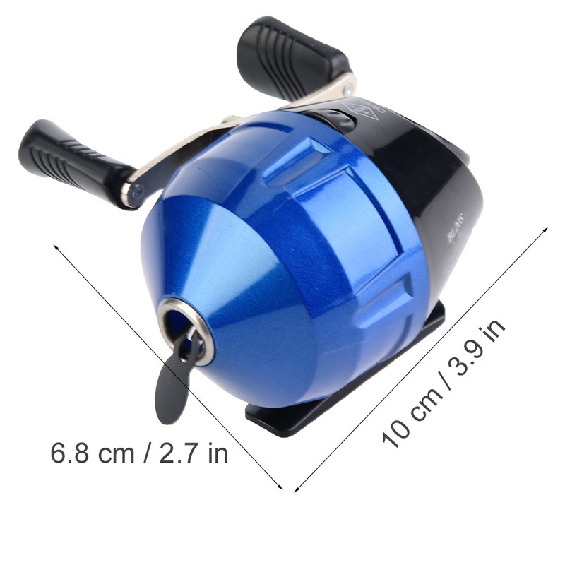 Blue Casting Spinning Reel Inner Line shooting Fish Wheel Closed