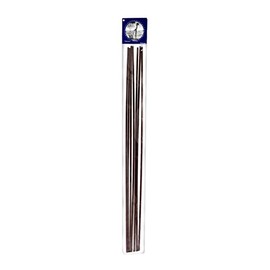 SuperMoss (91601) Metal Orchid Stakes, Brown, 24 (8 Pack)"
