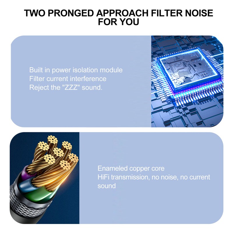Bluetooth 5.1 Aux Adapter Built in Mic Hands Free Call
