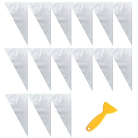 Grout Bags, 20 Pieces Joint Filler Bags, Durable, Tear-Resistant Cement Seal Bag, Grout Bag with Tip, Grout Bag for Mortar, Cement Seal Bag, for Filling and Hooking Seams