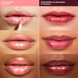 bareMinerals Mineralist Lip Gloss-Balm, Serenity & Cranberry, Vegan, Cruelty-Free & Dermatologist-Tested