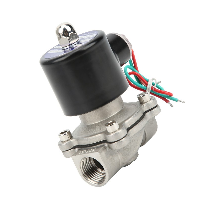 Solenoid Valve DirectActing Stainless Steel Normally Closed Industrial Supplies 2W16015B(AC