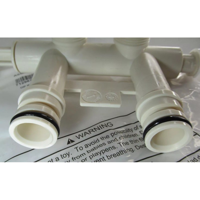 ECOWATER 7129871 THREADED WATER SOFTENER BYPASS VALVE OEM KEMORE/GE/WHIR
