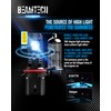 BEAMTECH Bulb, 9007 Fog Light Bulbs Powersports Light Bulb Fanless
