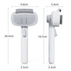 Pet Dog Brush Hair Removal Comb,Pet Deshedding Tools For Short