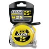 Performance Tool W5041 Clear Polycarbonate Tape Measure with Double Sided