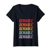Womens Deniable V-Neck T-Shirt