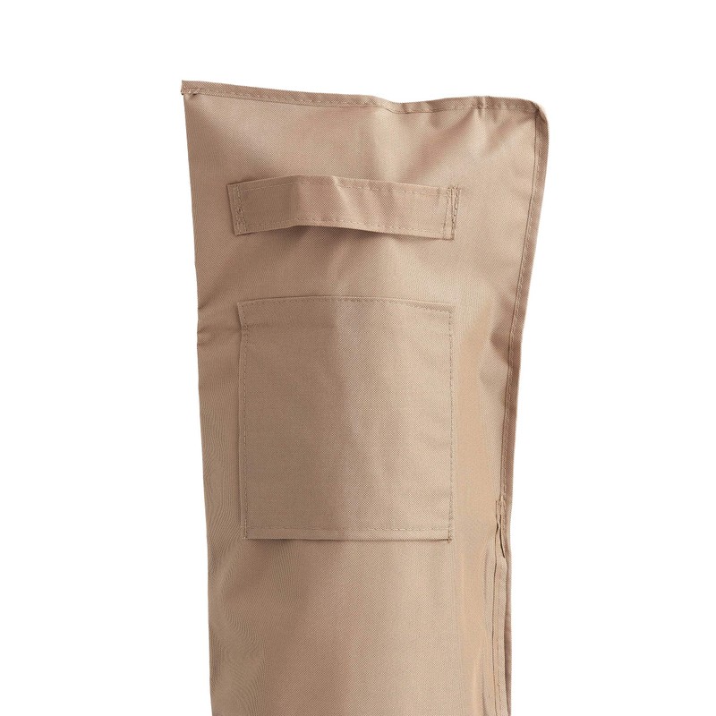 Lumaland Protective Cover for Parasol, 195 x 25/35 cm, Waterproof,