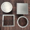 AEGIFT Drop-in Trash Chute - 304 Stainless Steel Square Built-in