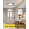 Flush Mount Led Ceiling Light,Round 12 Inch 24w 2520lm led