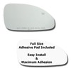 Mirror Glass + Full Size Adhesive Pad for 2008-2017 Buick