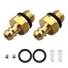 ECSiNG 2 Sets High Pressure Washer Soap Injection Jets Kit
