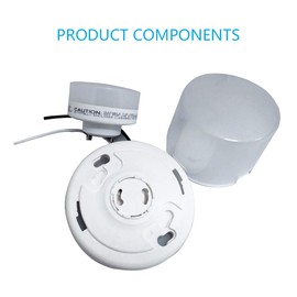 CRIOO GU24 LED Puck Light Bulb, 9W(60w CFL Equivalent), 2700K, 800LM, UL Listed, 2 Prong Light Bulbs for Home Kitchen Closet, Mini Twist Lock Spiral Low Profile Squat Bulb (Pull Chain)