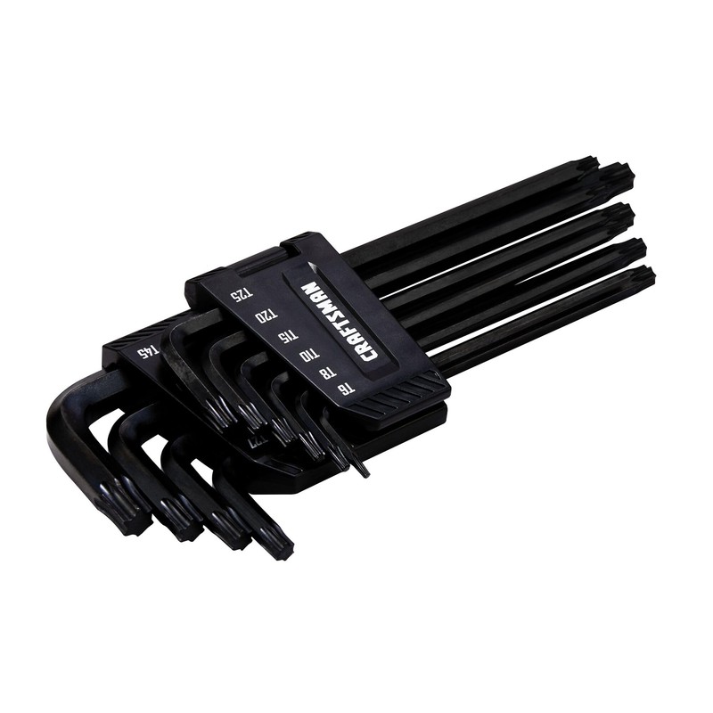 CRAFTSMAN Hex Key Allen Wrench Set with Ball-End, Torx, 10