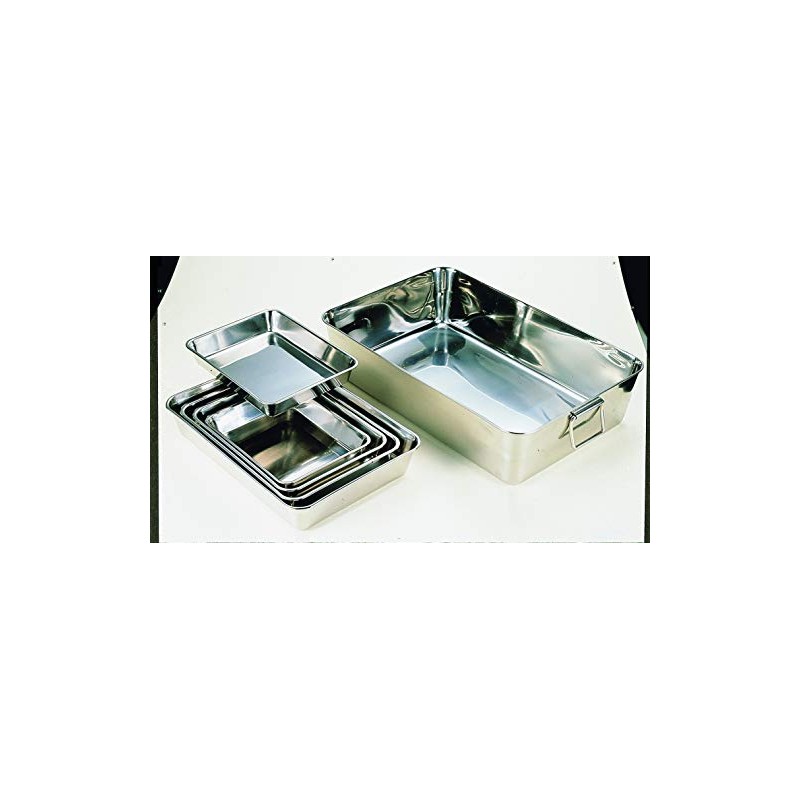 YUKIWA ABT01012 Stainless Steel Square Bat, 12 Sheets