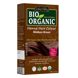 Indus Valley Medium Brown Henna Hair Color-100% Pure & Natural