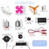 26Pcs Electric Circuit Kits for Children Science Learning Making Motor