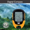Wakects Digital Altimeter Barometer Digital Multifunction GPS Altimeter Barometer Compass
