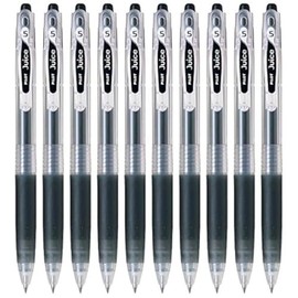 Pilot Juice 05 Retractable Gel Ink Pen (LJU-10EF), Extra Fine Point, 0.5mm, Black Ink, Set of 10