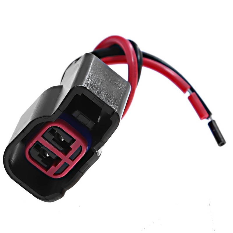 Saihisday Fuel Injector Pigtail Connector Plug Wire EV6 Compatible with