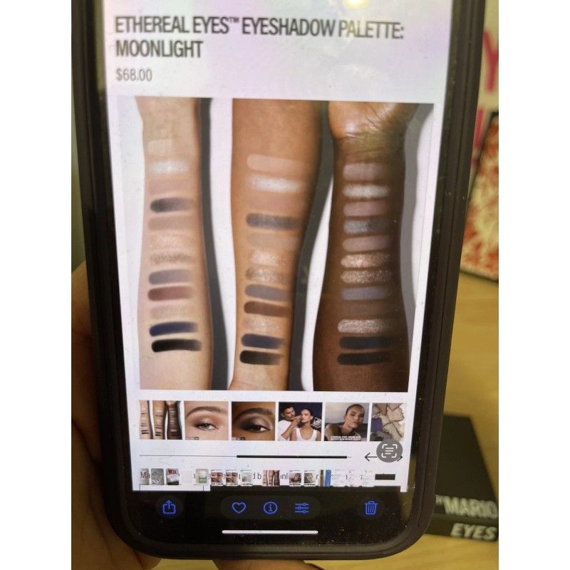 MAKEUP BY MARIO Ethereal Eyes Eyeshadow Palette: Moonlight