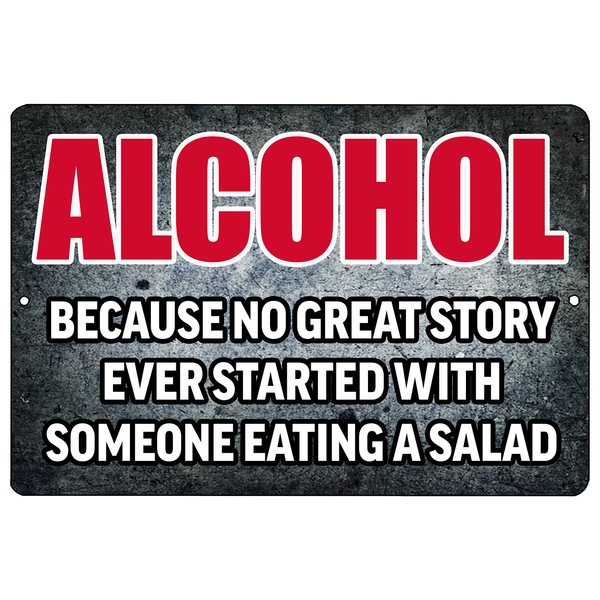 Rogue River Tactical Funny Beer Alcohol Sign Metal Tin Sign