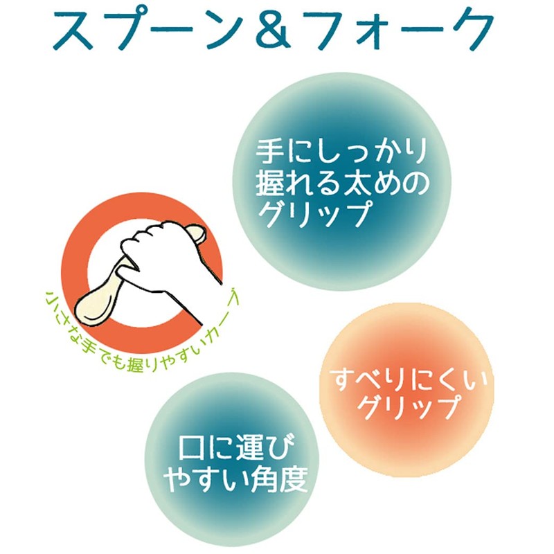 Skater SFB2-A Children's Spoon and Fork Set, I'm Doraemon, Sanrio,