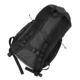 Fair Weather Packable Pack Backpack, Lightweight, Foldable, Compact, Outdoor, Town Youth, Cycling Backpack, Men's, Women's, Black/HMPE rip,