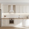 HOME EDIT Gold Cabinet Knobs Single Hole Wide Base Square
