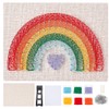 INFUNLY DIY String Art Kit 3D Rainbow String Making Kit