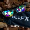 GloFX Ultimate Kaleidoscope + Diffraction Glasses – Black