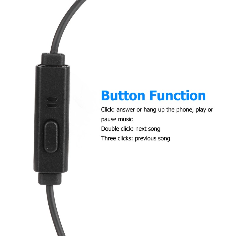 2Pcs Earphone Repair Cable Oxygen Free Copper 3.5mm Lossless 1.2m