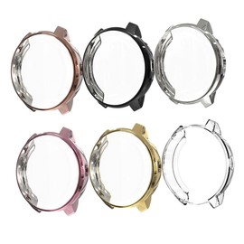 DOITOOL Flexible TPU Watch Case Cover Compatible Music Scratch-Resistant Protective Shell Easy to Install Precise Cutouts for All Functions