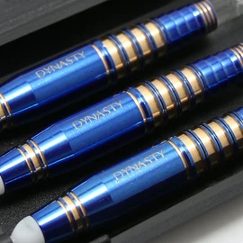 Dynasty (ダイナスティー) ダーツ ブラス・ボード・ダーツケース BRASS DARTS SET"SEVEN"(ディープブルー) 01-31-026