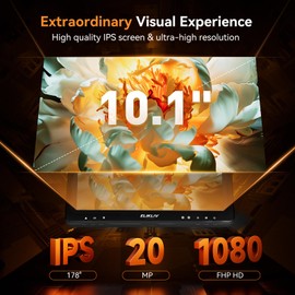 Elikliv EDM9 Max 10.1" HD IPS HDMI Digital Microscope 1500X, 20MP Coin Microscope Magnifier for Error Coins with Screen & Light, LCD Soldering Microscope for Electronics Repair, PC/TV View, 64GB