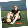 KICHOUSE 10pcs Non-Slip Rubber Football Training Markers Diameter Discs for