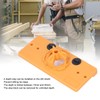 Hinge Hole Saw Jig ABS Concealed Hinge Drilling Guide Locator
