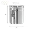 OGGI Stainless Steel Kitchen Canister 52 fl oz - Airtight