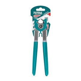 TOTAL - Carpenter's Pliers | 200mm | Ideal for Carpentry | For Holding and Bending Wooden Parts | Precision and Comfort | Made from Chrome Vanadium | Plastic Handle