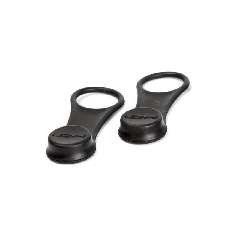 Lezyne Mini Pump End Caps, Black, One Size