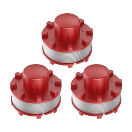 YWNYT Replacement Spool for EIN-hell GE-CT 36/30 Li E Solo AGILLO 36/255 BL AGILLO 18/200, 2 mm x 8 m Thread Spools Grass Trimmer Accessories Pack of 3