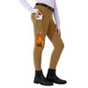 Willit Girls Fleece Horse Riding Pants Equestrian Breeches Kids Winter