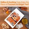 ULTHMOK 120 Premium Turmeric, Ginger, Cinnamon Blend Tea Bags, 100%