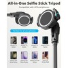 UBeesize 72'' Magnetic Tripod for iPhone with Remote, Extendable Cell