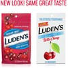 Luden's Sugar Free Wild Cherry Throat Drops, Sore Throat Relief,